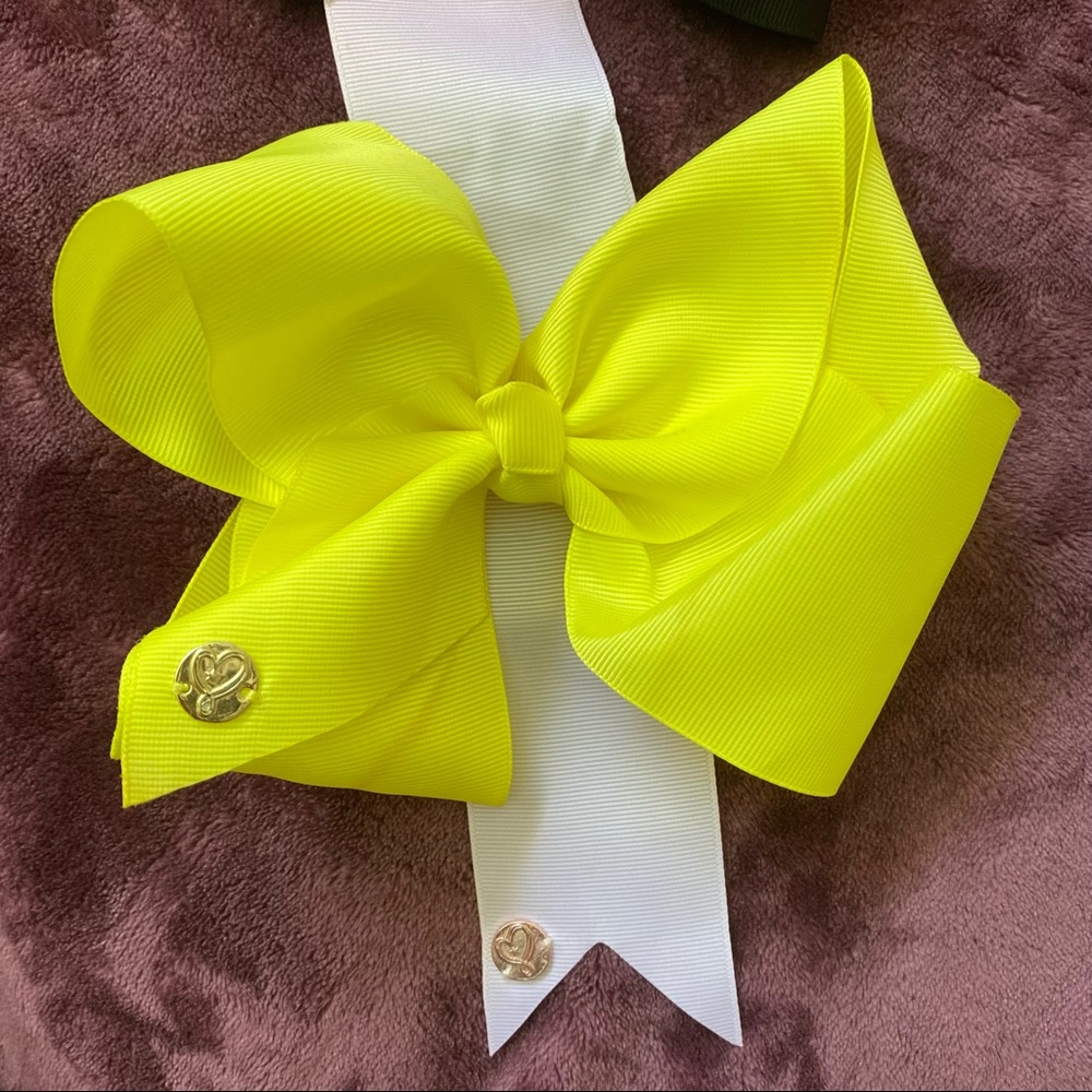 🎀Bright Yellow Jo-Jo Bow🎀